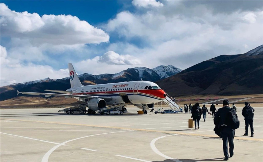 玉樹巴塘機(jī)場。圖片來源:玉樹文旅