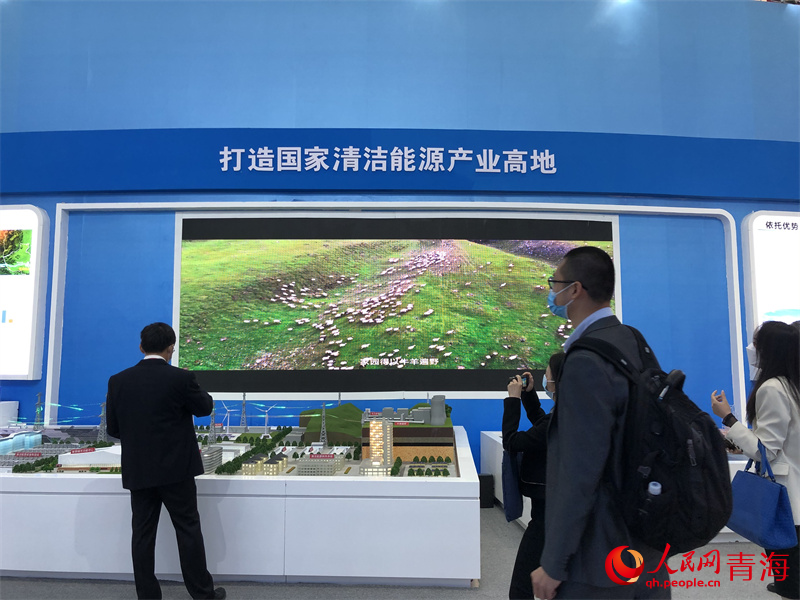 第23屆青洽會、第二屆生態(tài)博覽會現(xiàn)場。人民網(wǎng) 劉沛然攝