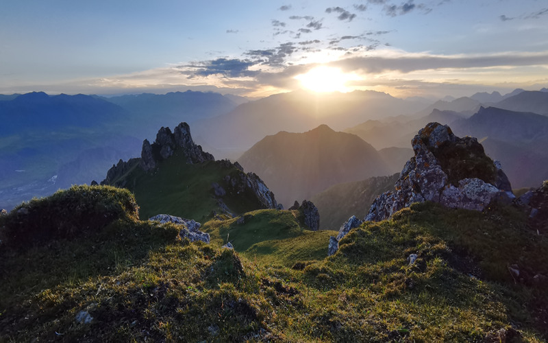 祁連山腹地美景。華旦才讓攝