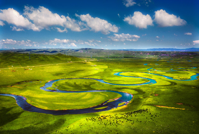 西域勝境·神韻黃南。青海省文化和旅游廳供圖