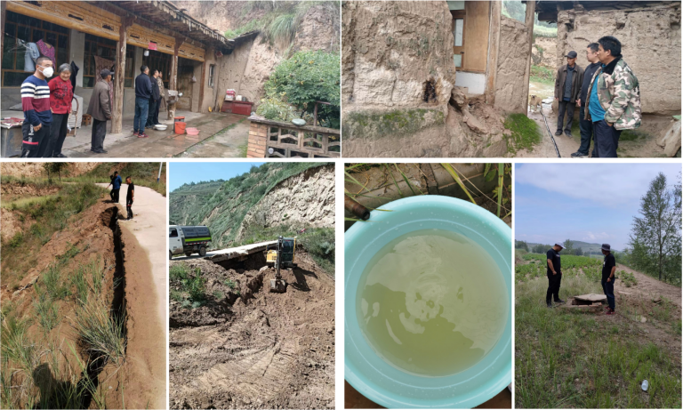 防汛。交通銀行青海省分行供圖