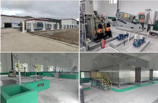 農(nóng)村污水處理設(shè)施。甘德縣委宣傳部供圖