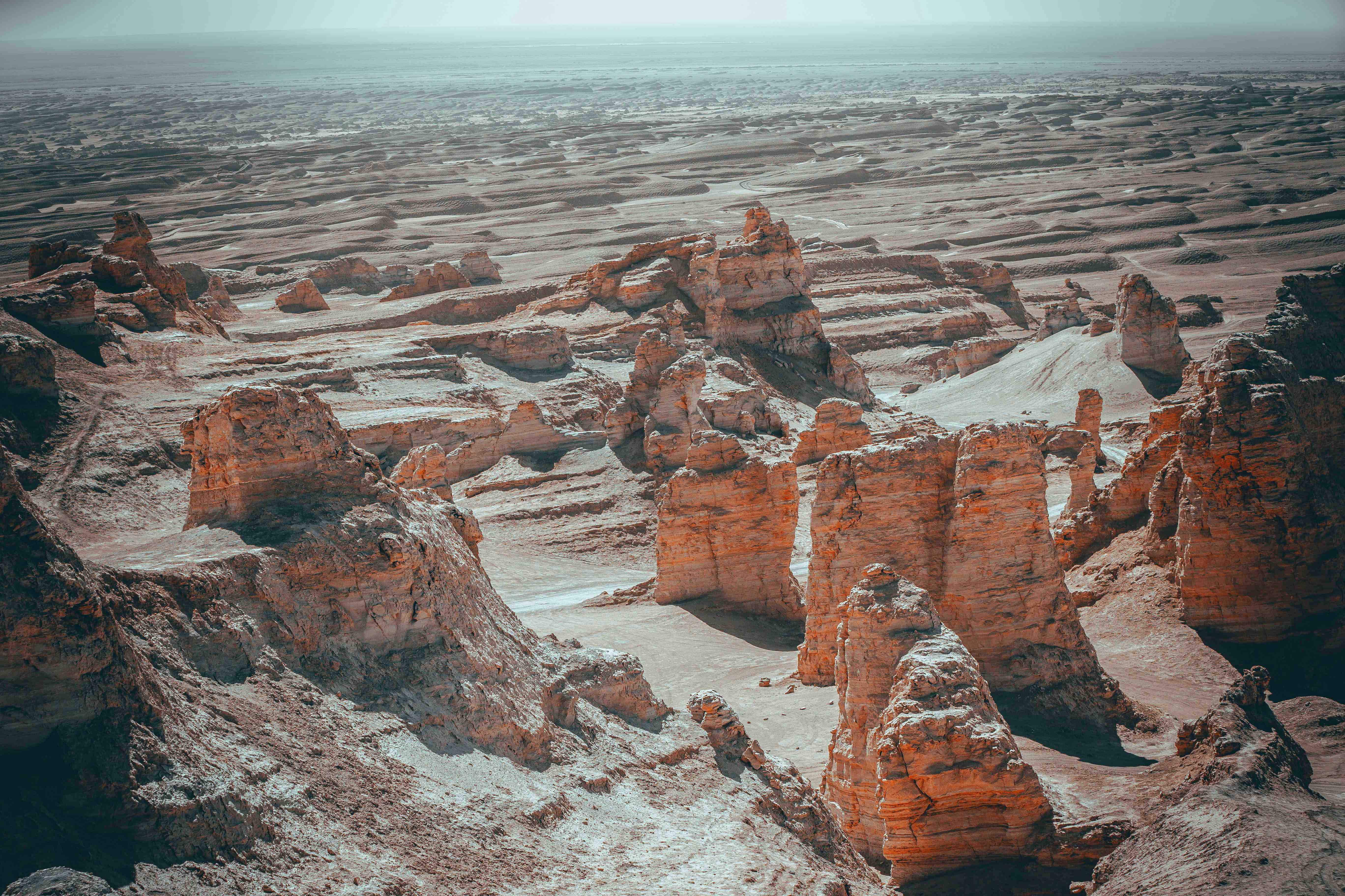 俄博梁景觀。馬磊攝