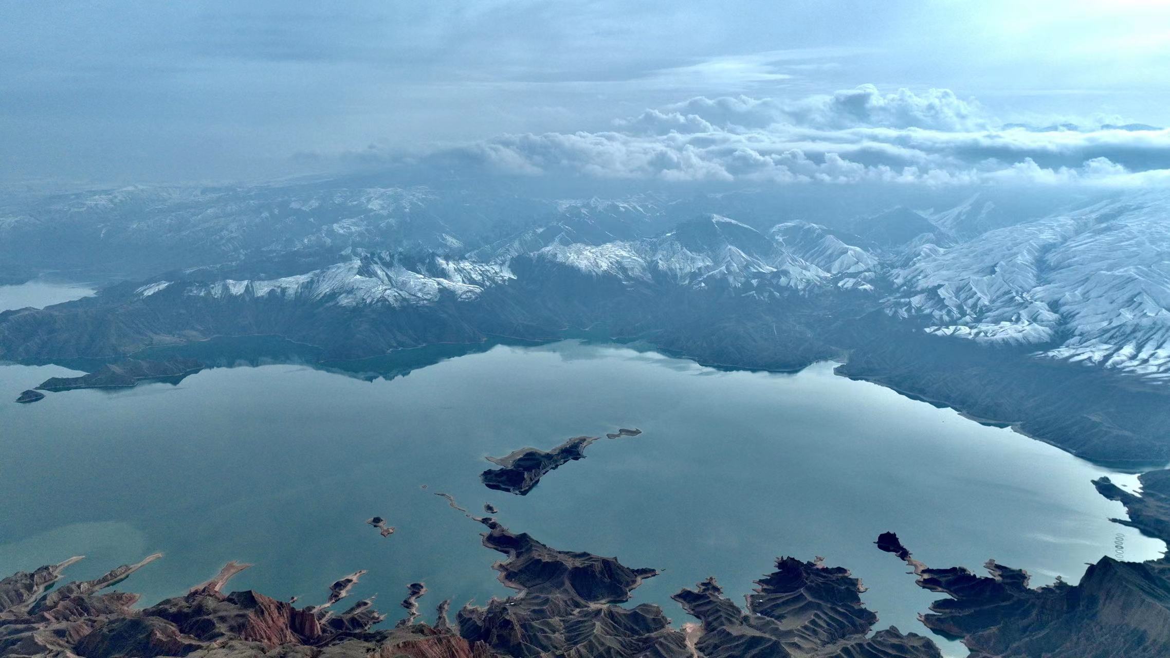 雪后化隆景色別致。李玉峰攝