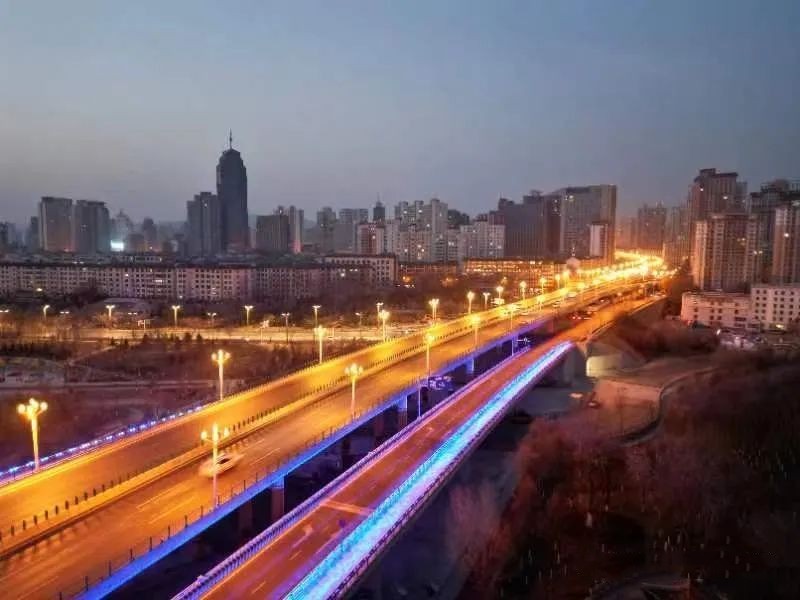 西寧市同仁路北延工程全線通車。西寧市城鄉(xiāng)建設局供圖