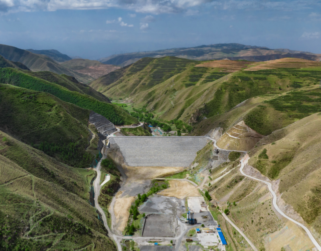松多水庫。青海省水利廳供圖