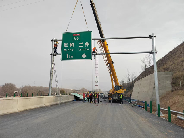 施工現(xiàn)場。樂化高速項目辦供圖