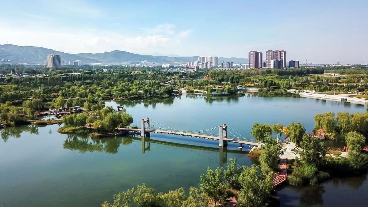 生態(tài)西寧。西寧市河湖長制辦公室供圖