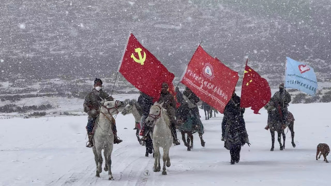 宣講現(xiàn)場。甘德縣委宣傳部供圖