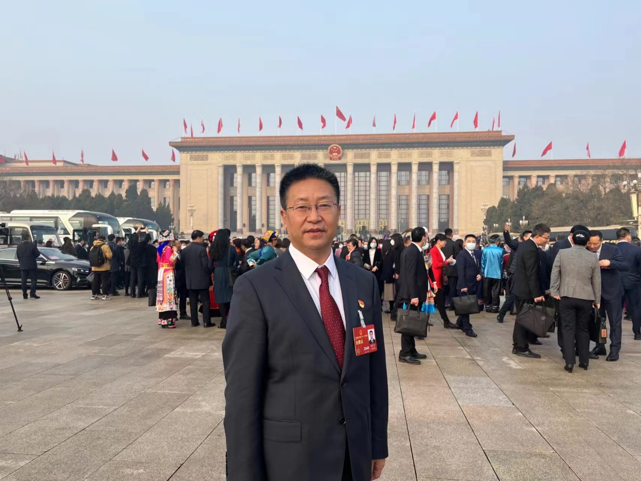 全國人大代表贠紅衛(wèi)。受訪者供圖