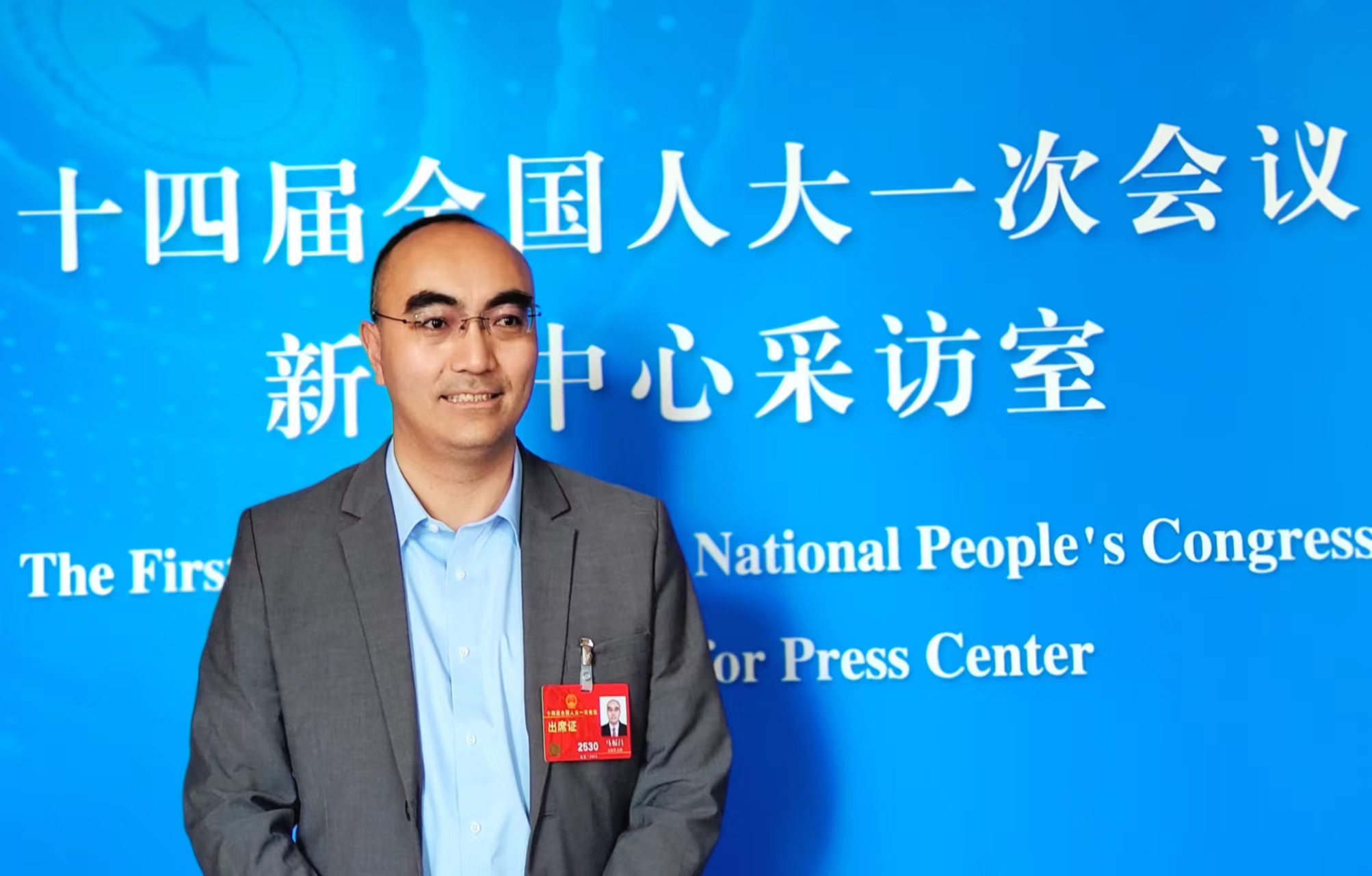 全國人大代表馬福昌。受訪者供圖