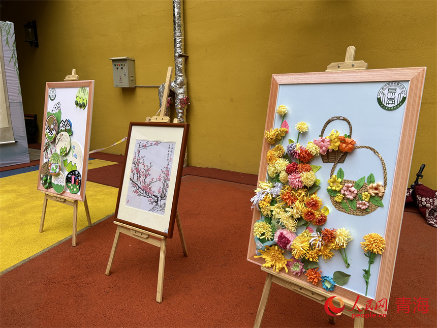 作品展示。人民網(wǎng) 陳明菊攝