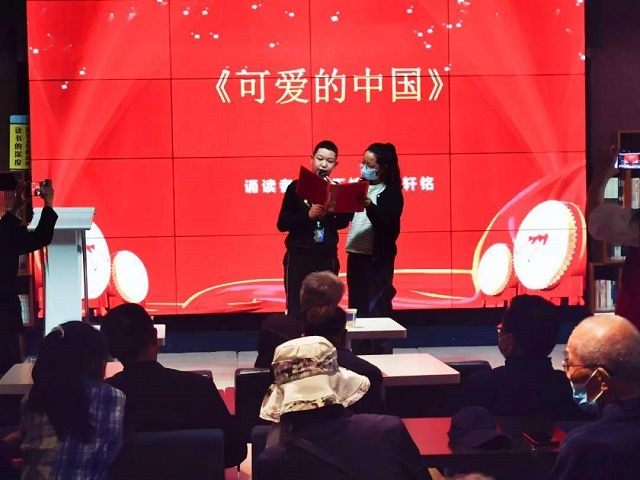 家庭親子閱讀分享活動。西寧市城西區(qū)委宣傳部供圖