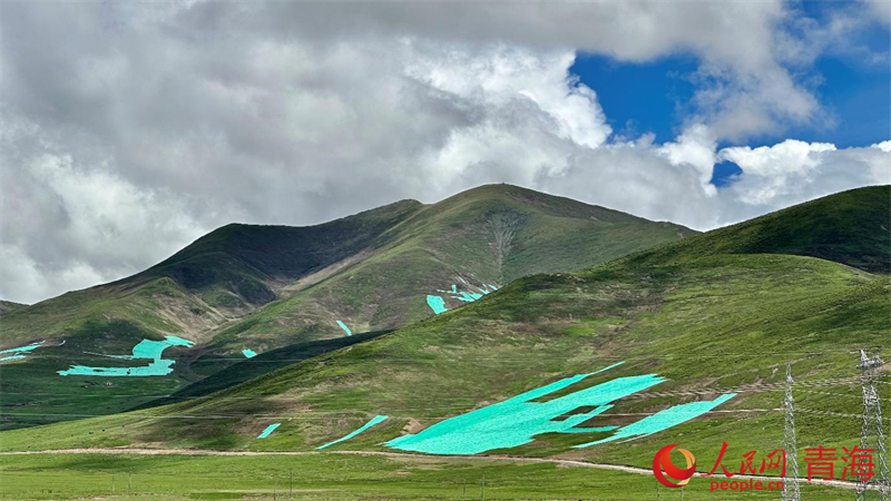 無紡布治理黑土坡。人民網(wǎng) 劉沛然攝