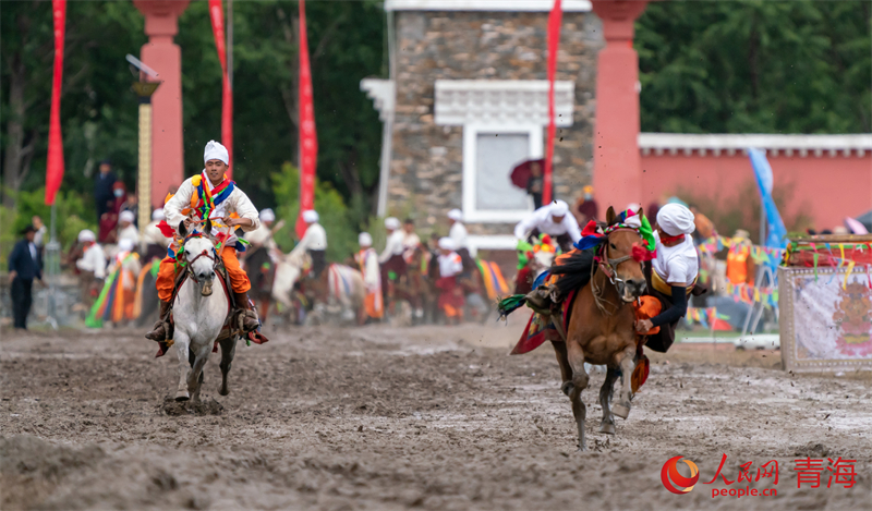馬術(shù)比賽。人民網(wǎng) 況玉攝