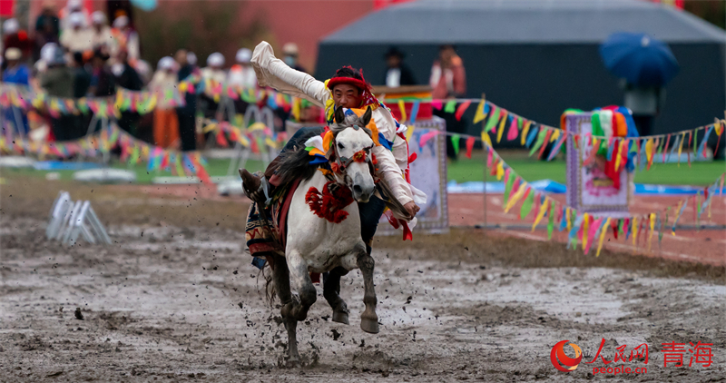馬術(shù)比賽。人民網(wǎng) 況玉攝