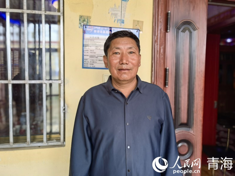 更朋尖措。人民網(wǎng) 馬可欣攝