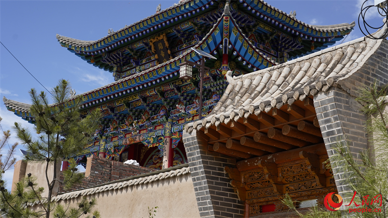 黃南州保安古城風貌。人民網(wǎng)記者 甘海瓊攝