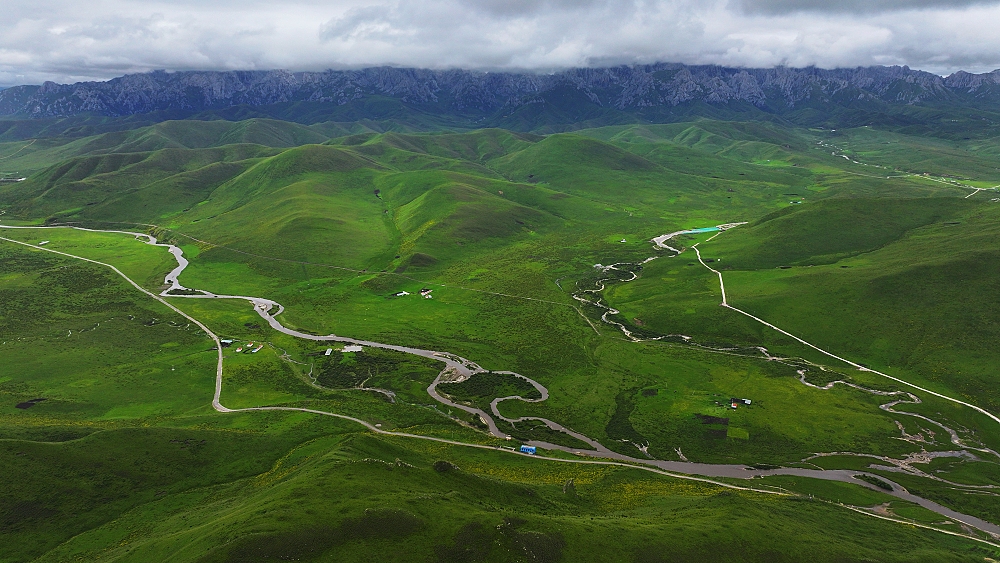 夏天的洮河源頭。河南縣委宣傳部供圖