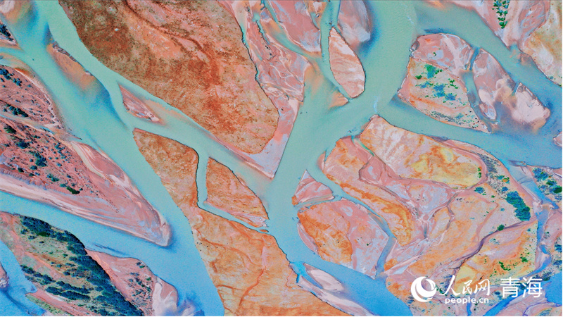 瀾滄江網(wǎng)狀水系。張皓芃攝