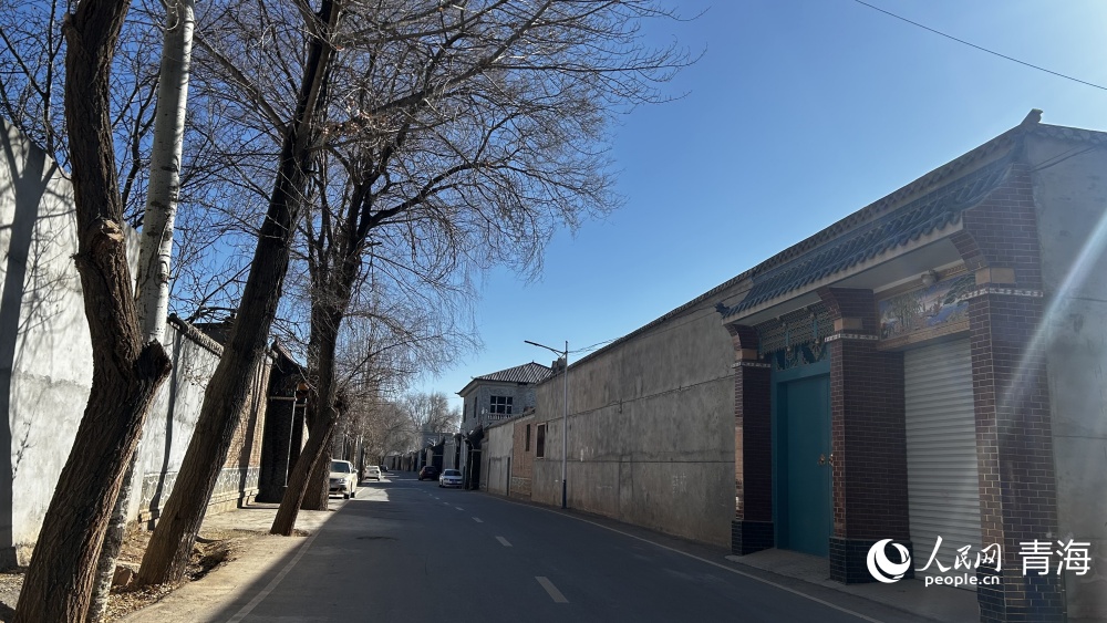 干凈整潔的村莊。人民網(wǎng) 陳明菊攝