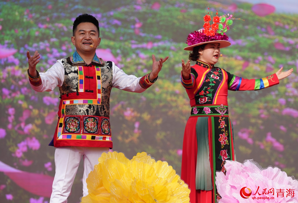 老爺山花兒聯(lián)唱。人民網(wǎng) 陳明菊攝