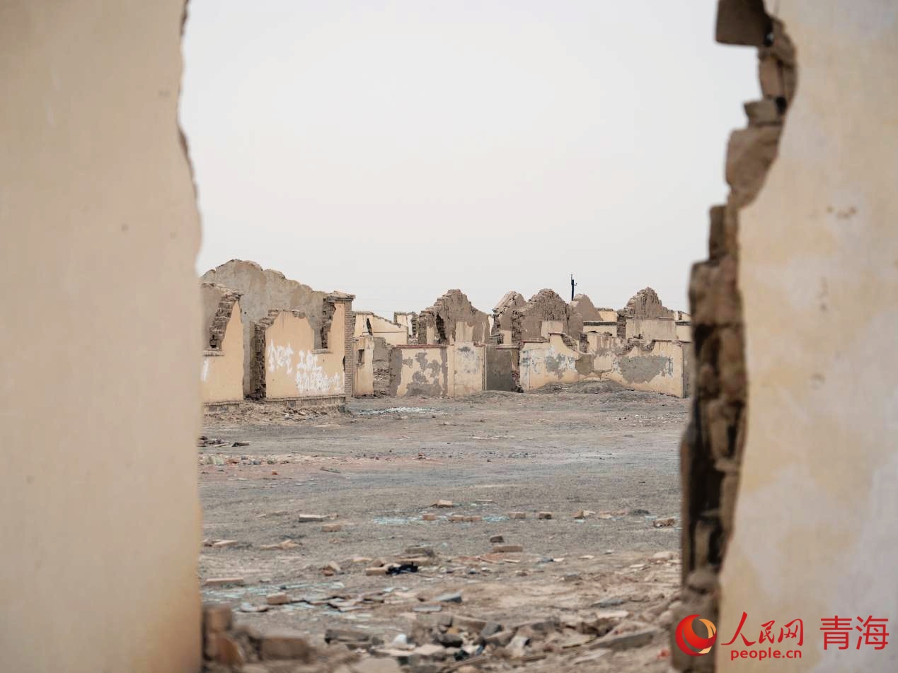 冷湖石油基地遺址。人民網(wǎng) 況玉攝