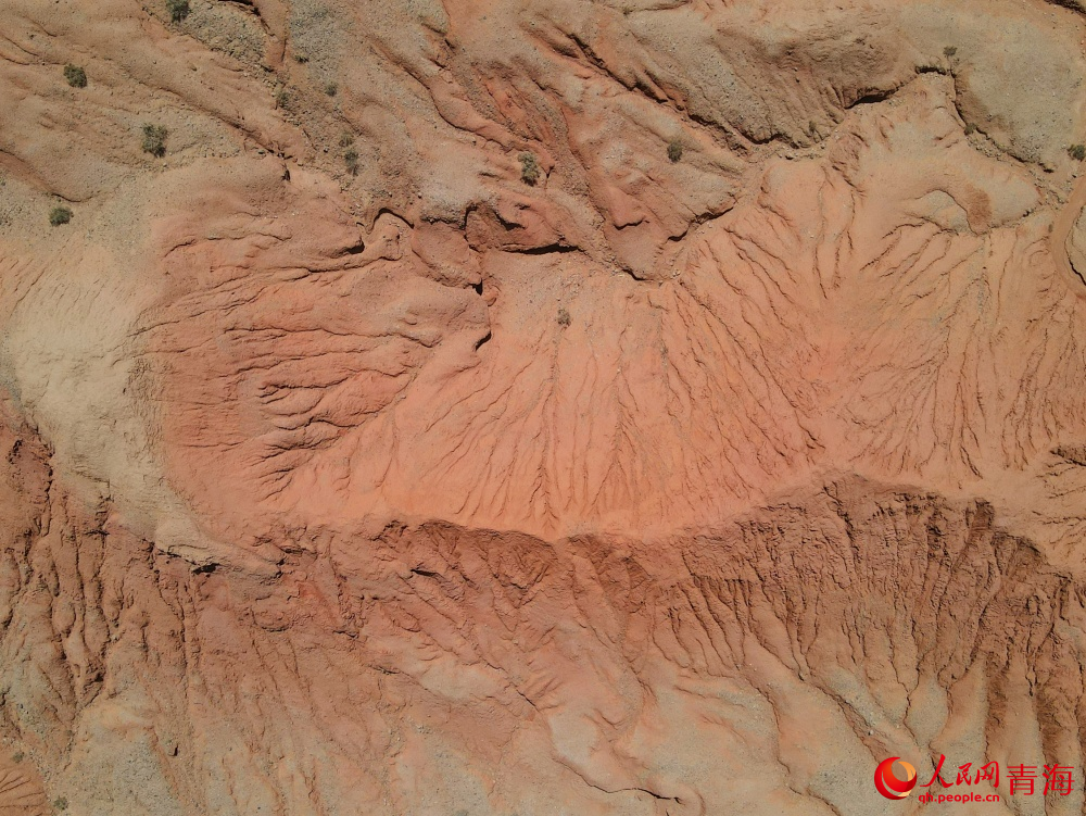 區(qū)域內溝壑縱橫。人民網 況玉攝