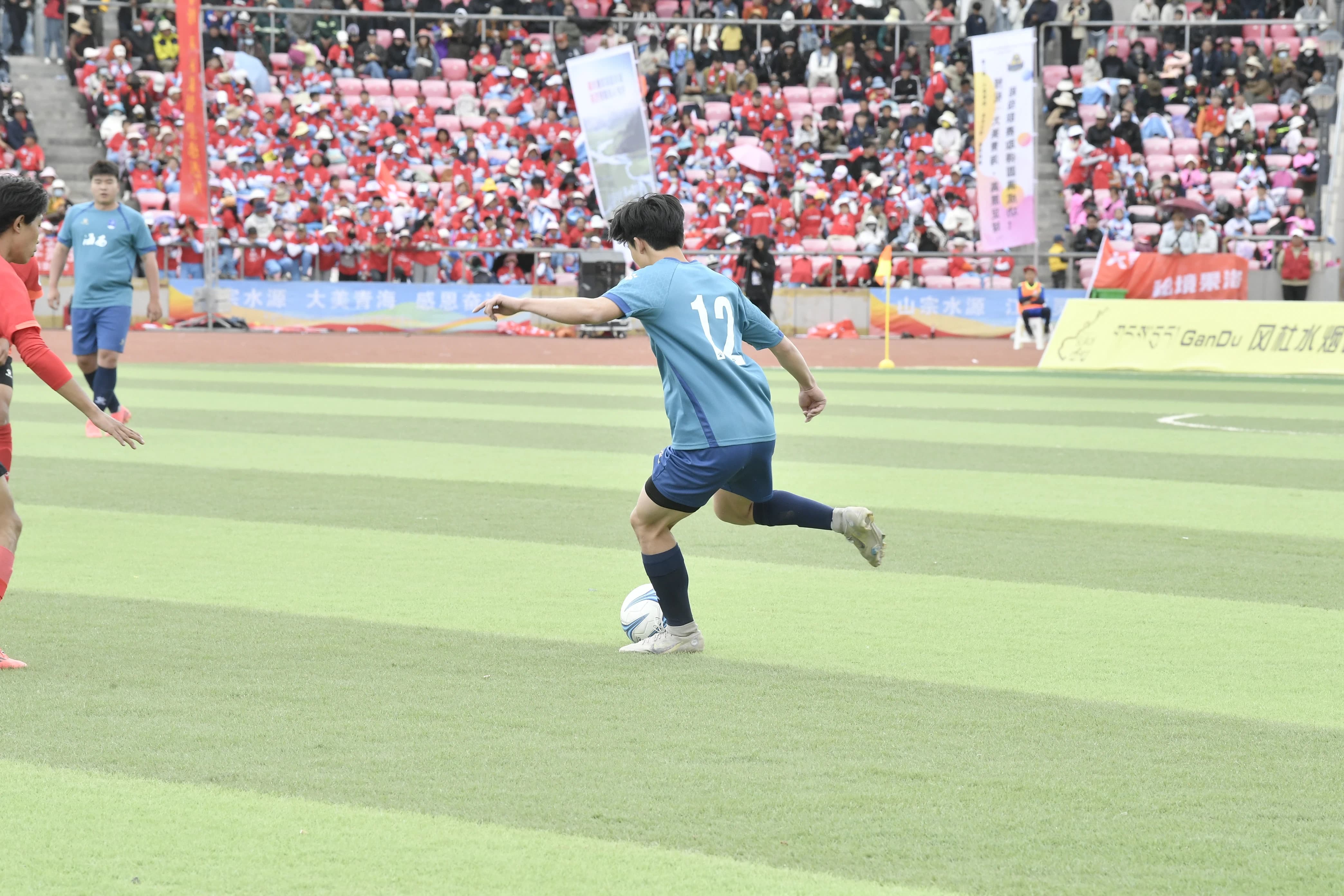 比賽現(xiàn)場。果洛州委宣傳部供圖