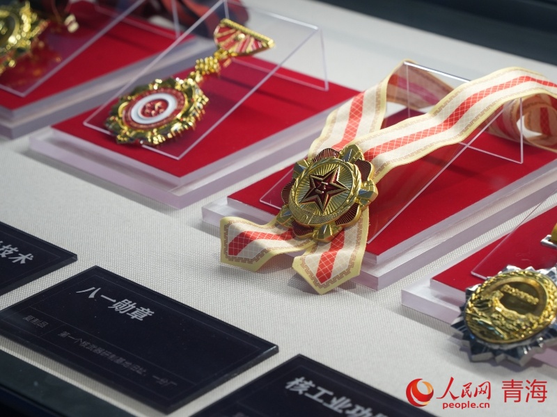 勛章。人民網(wǎng)記者 張力洋攝