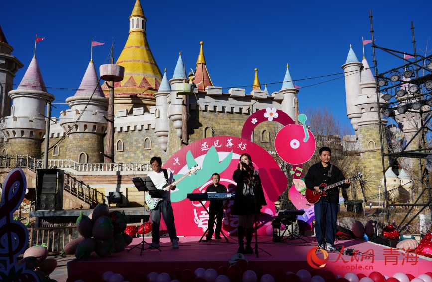 草莓音樂會。人民網(wǎng)記者 甘海瓊攝