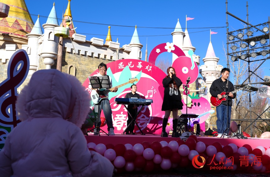 草莓音樂會。人民網(wǎng)記者 甘海瓊攝